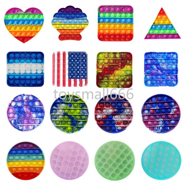 children antistress toys push bubble fidget sensory toy portable autism special need toys for kids gifts decompression toy